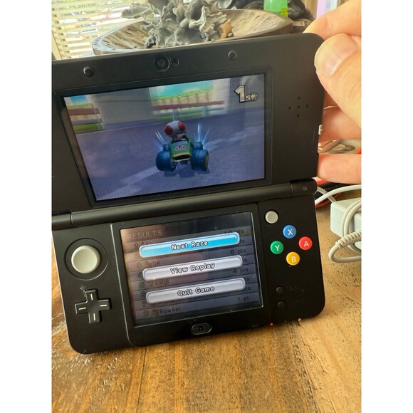 Nintendo 3DS Original Super Mario Edition Black Handheld System - Picture 3 of 10